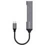 Aisens Hub USB 3.1 USB-C, 4 Puertos Tipo A, Gris